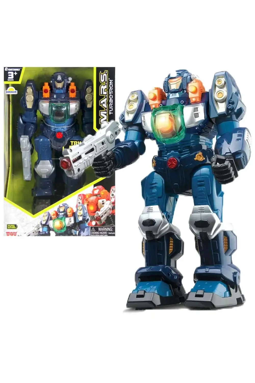 Nessiworld M.a.r.s Turbotron Işıklı Sesli Yürüyen Robot