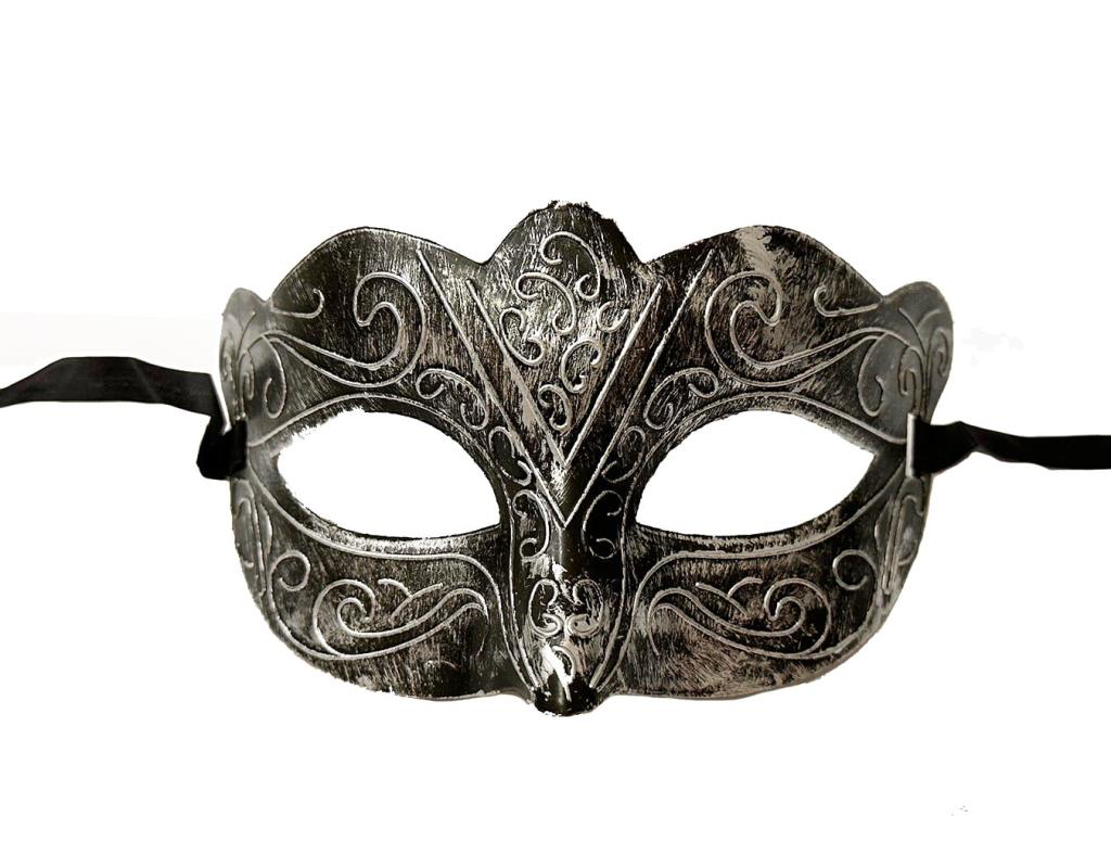 Nessiworld Maskeli Balo Antik Gri Gümüş Eskitilmiş Maske Balo Ven Nessiworld Maskeli Balo Antik Gri Gümüş Eskitilmiş Maske Balo Ven