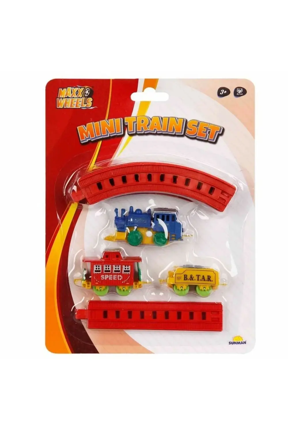 Nessiworld Maxx Wheels Mini Tren Seti 11 Parça