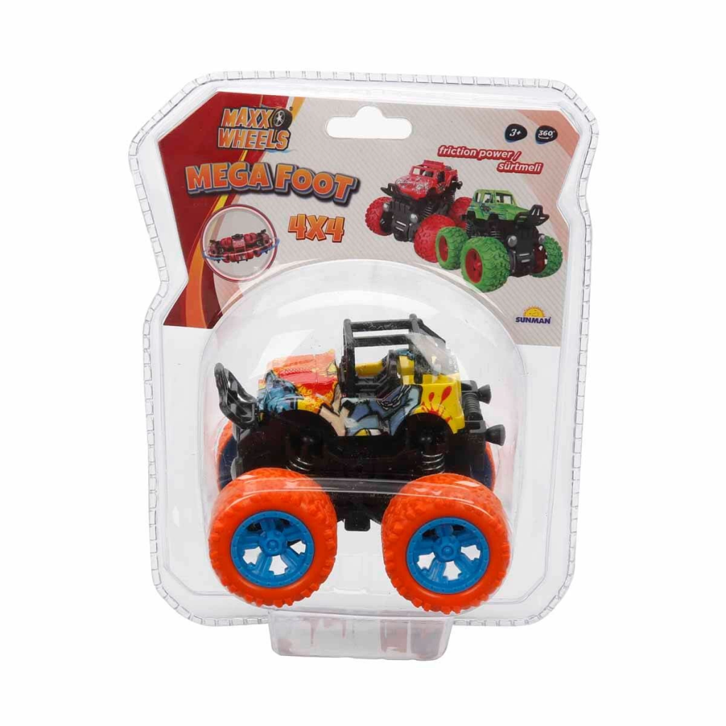 Just Cheap Store Maxx Wheels Big Foot 4x4 Sürtmeli Araba Just Cheap Store Maxx Wheels Big Foot 4x4 Sürtmeli Araba