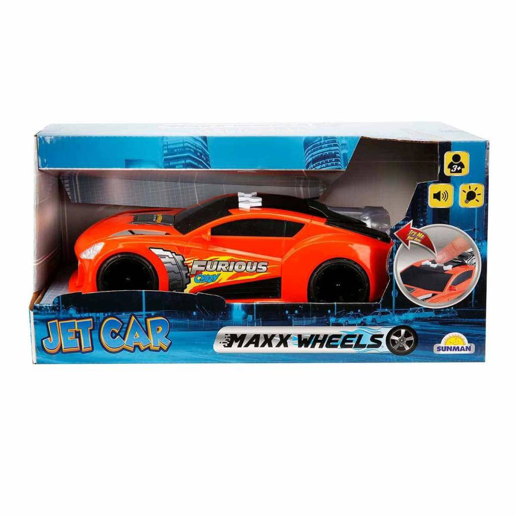 Nessiworld Maxx Wheels Sesli ve Işıklı Jet Araba Nessiworld Maxx Wheels Sesli ve Işıklı Jet Araba