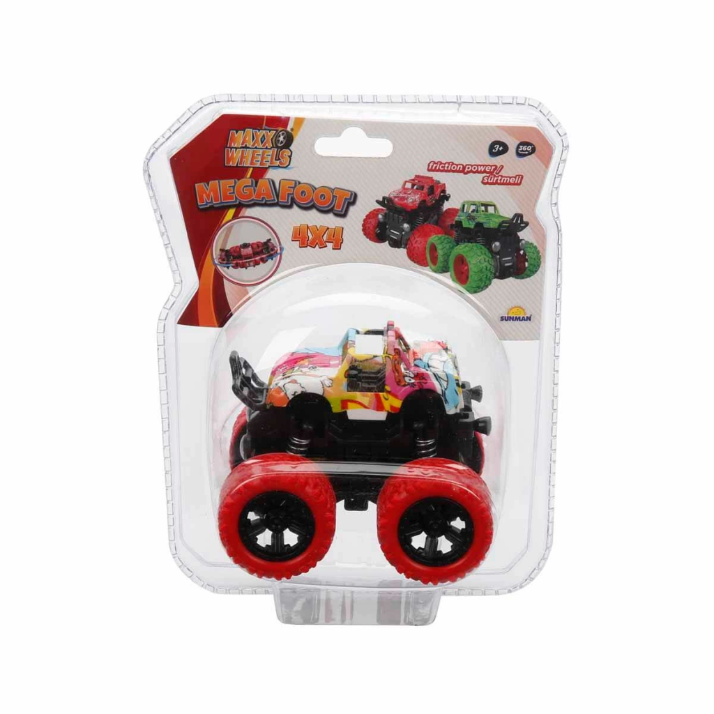 Just Cheap Store Maxx Wheels Big Foot 4x4 Sürtmeli Araba Just Cheap Store Maxx Wheels Big Foot 4x4 Sürtmeli Araba