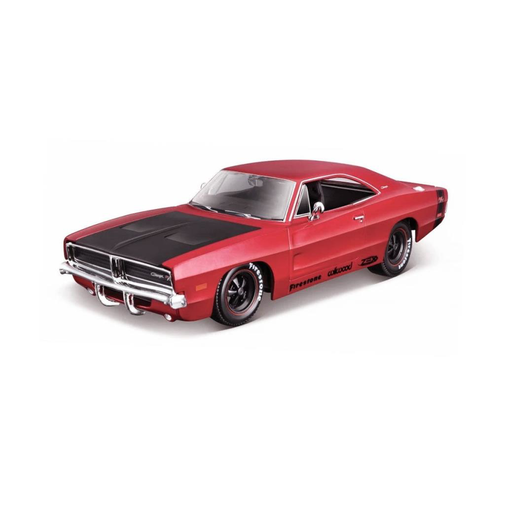 Nessiworld MAY 32537 1969 Dodge Charger R T 1:25 Model Araba -Nec Nessiworld MAY 32537 1969 Dodge Charger R T 1:25 Model Araba -Nec