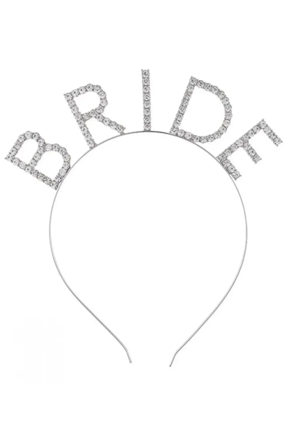 Nessiworld Mega Boy Kristal Taşlı Gümüş Bride Taç Gelin Tacı 20X2