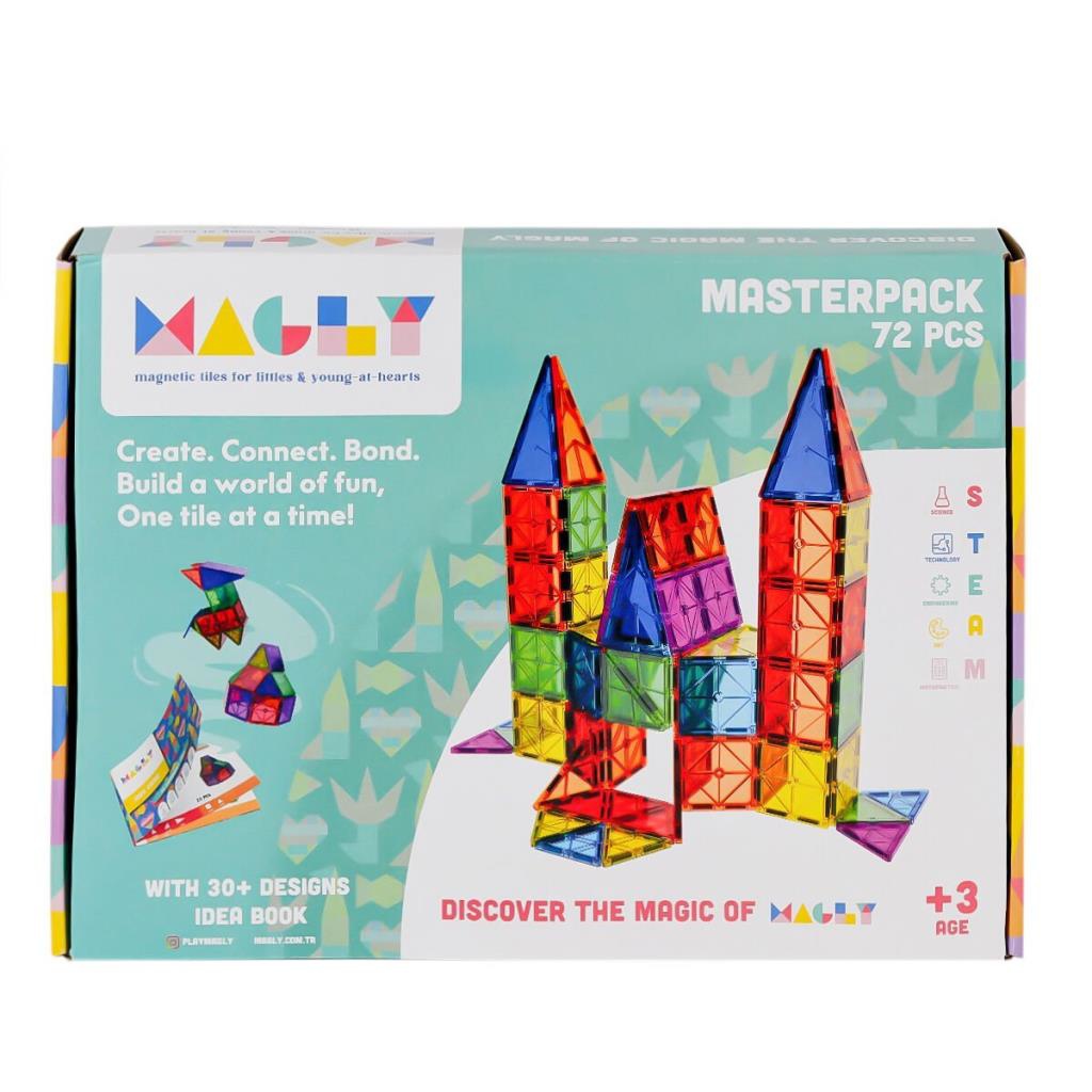 Nessiworld MGL-72 72 PCS MANYETİK BLOK Nessiworld MGL-72 72 PCS MANYETİK BLOK
