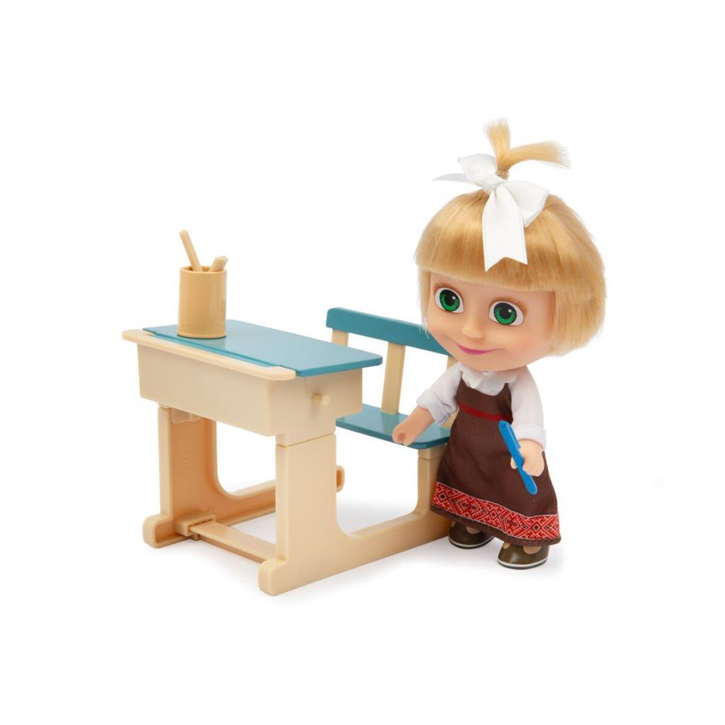 Nessiworld MHA07000 Maşa ve Koca 12cm Masha ve Okul Oyun Seti Nessiworld MHA07000 Maşa ve Koca 12cm Masha ve Okul Oyun Seti