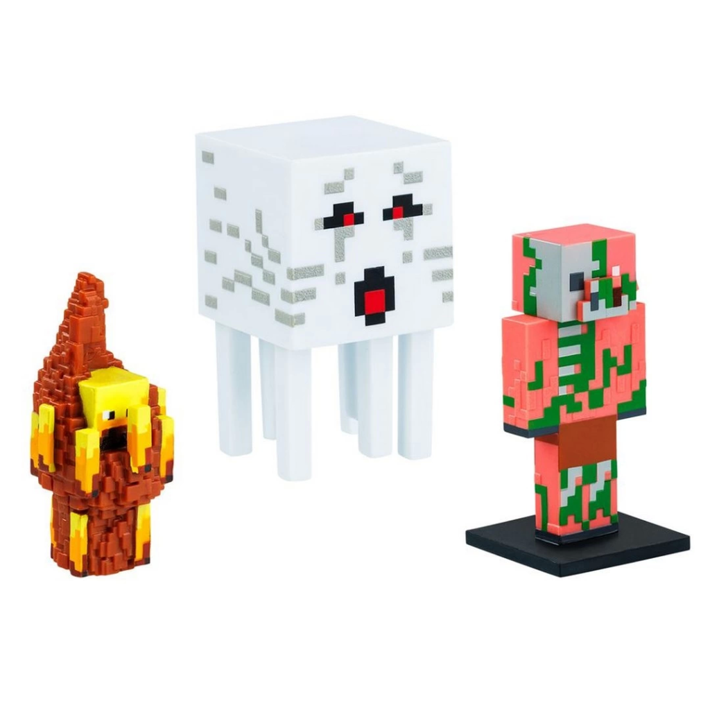 Nessiworld Minecraft 3D Figür Toppeez 3'iü Set Nessiworld Minecraft 3D Figür Toppeez 3'iü Set