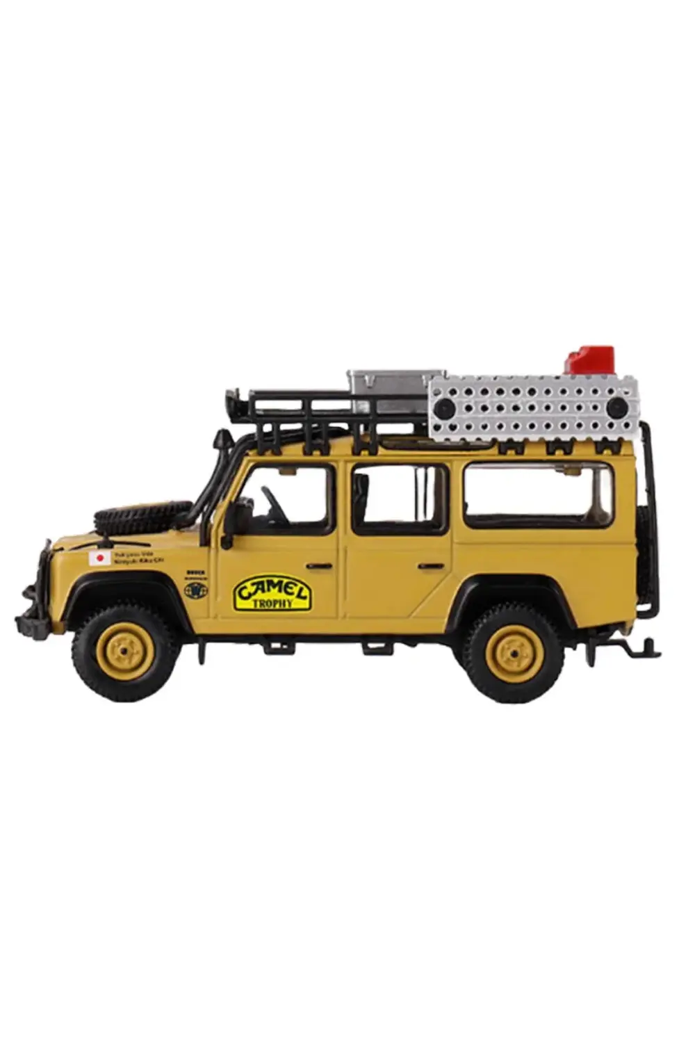 Nessiworld Mini GT 1/64 Land Rover Defender 110 1989 Camel Trophy