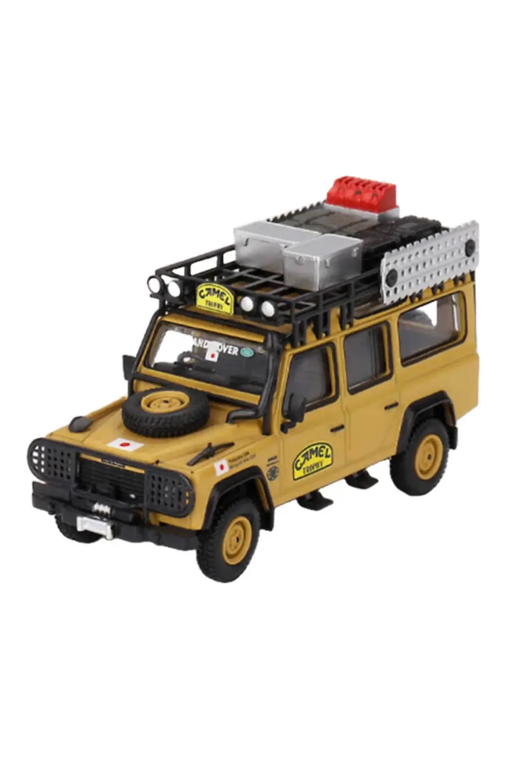Nessiworld Mini GT 1/64 Land Rover Defender 110 1989 Camel Trophy
