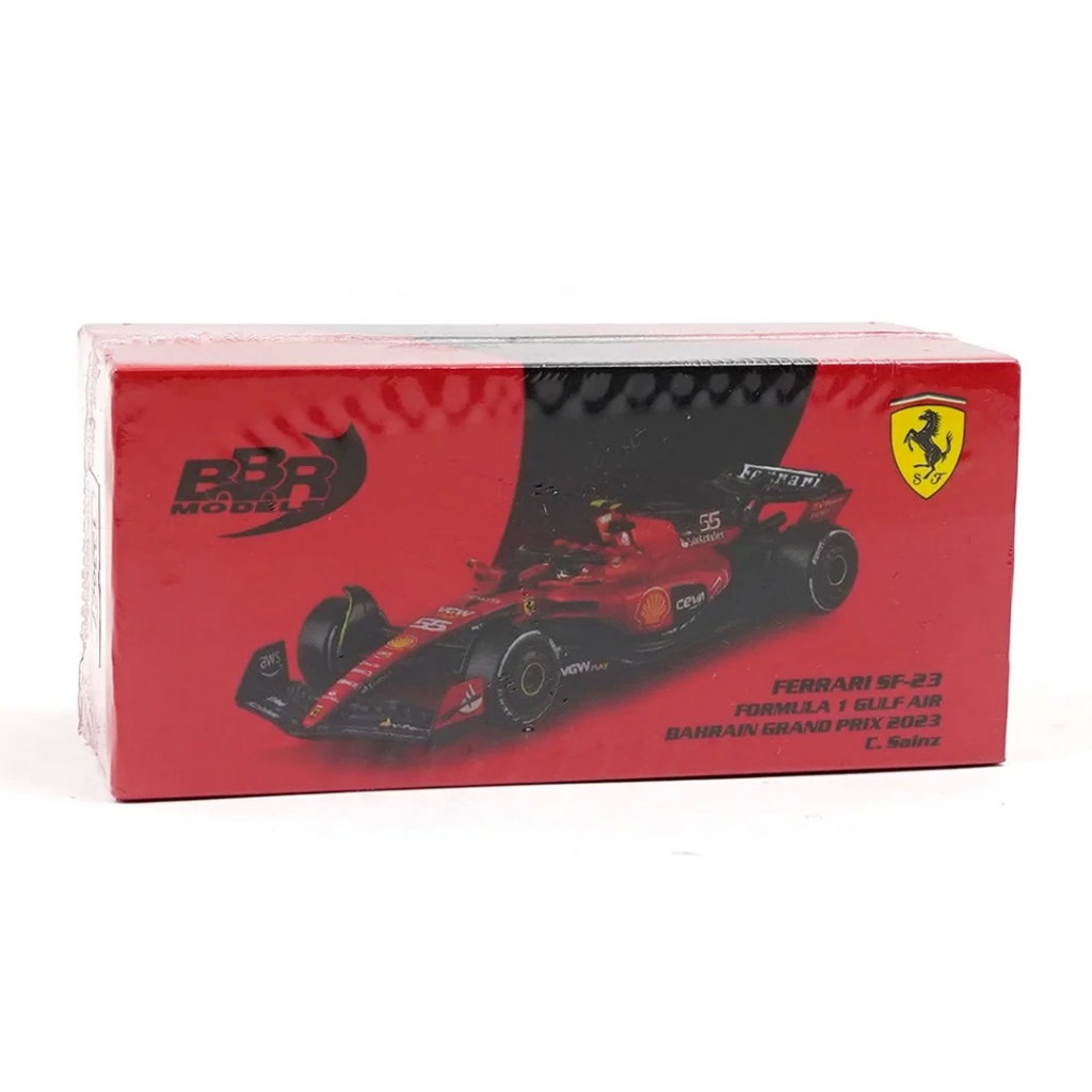 Nessiworld Mini GT 1/64 BBR: 1/64 Ferrari SF-23 Bahrain GP 2023 C Nessiworld Mini GT 1/64 BBR: 1/64 Ferrari SF-23 Bahrain GP 2023 C