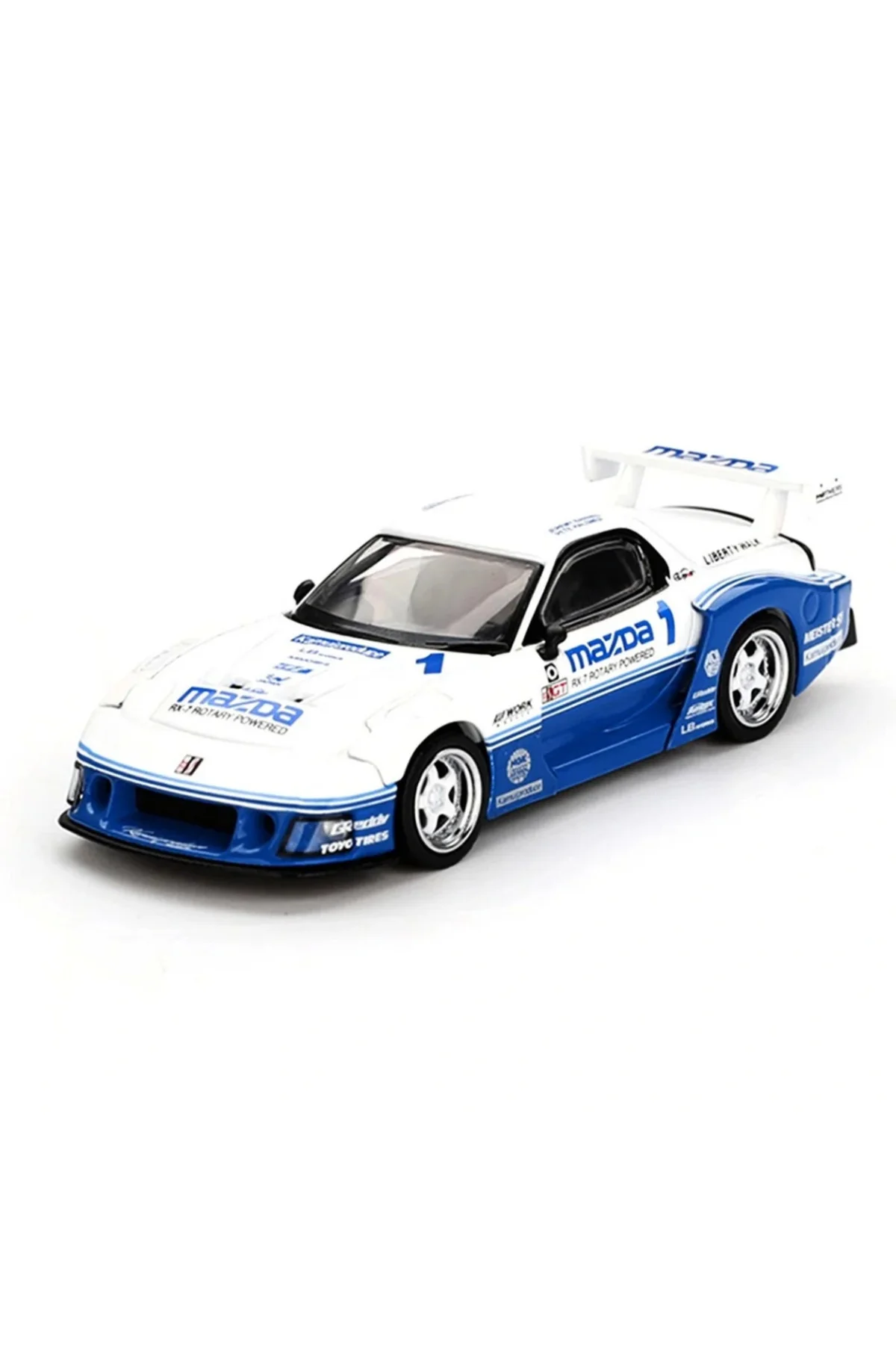 Nessiworld Mini GT 1/64 Mazda RX-7 LB-Super Silhouette