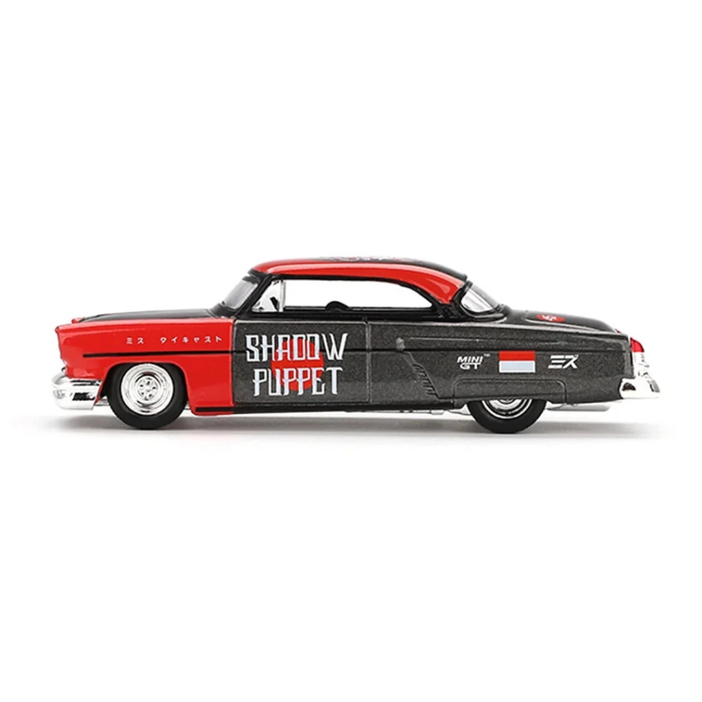 Nessiworld Mini GT 1/64 Lincoln Capri Hot Rod 1954 "Shadow Puppet