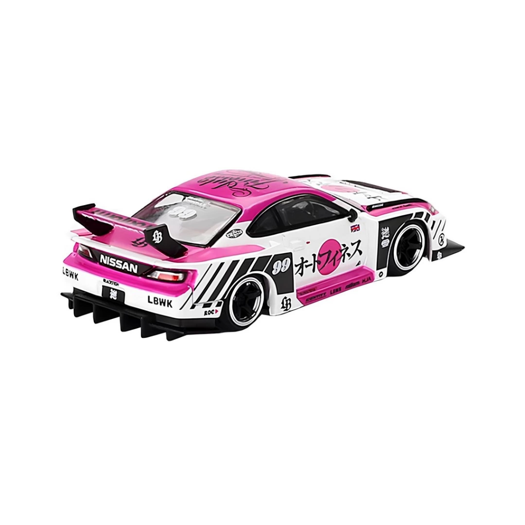 Nessiworld Mini Gt 1/64 Nissan Silvia S15 LB-Super Silhouette Nessiworld Mini Gt 1/64 Nissan Silvia S15 LB-Super Silhouette