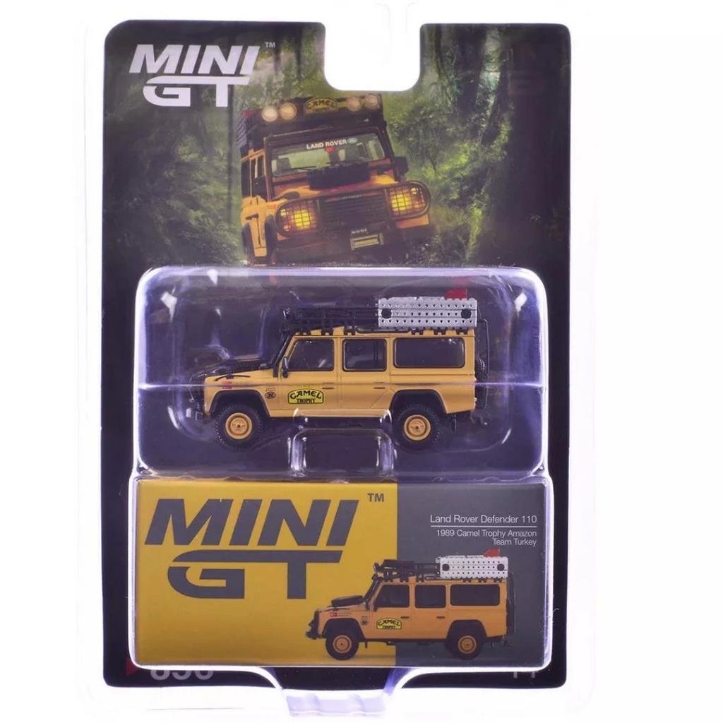 Nessiworld Mini Gt 1/64 Land Rover Defender 110 1989 Camel Trophy