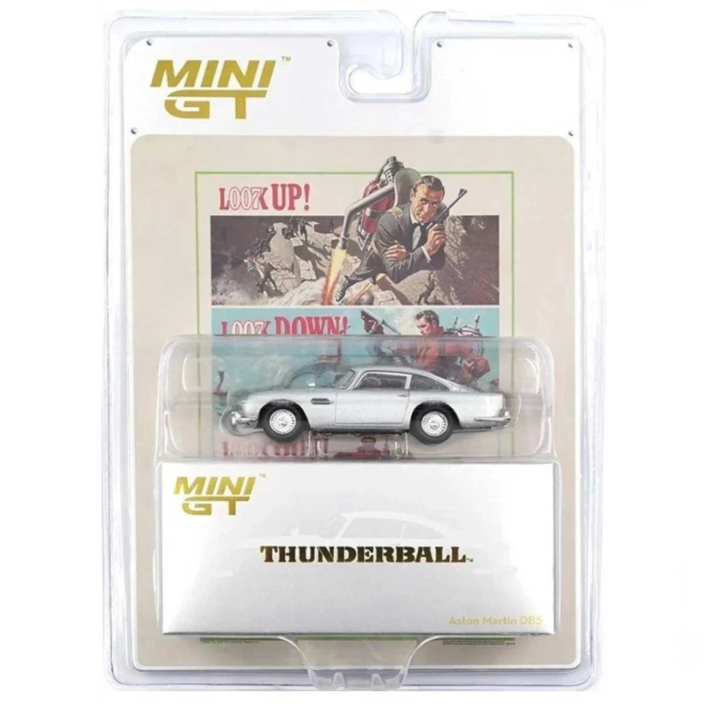 Nessiworld Mini GT 1/64 Aston Martin DB5 James Bond “Thunderball”