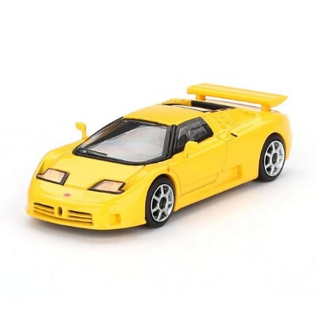 Nessiworld Mini GT 1/64 Bugatti EB110 Super Sport Giallo Bugatti 