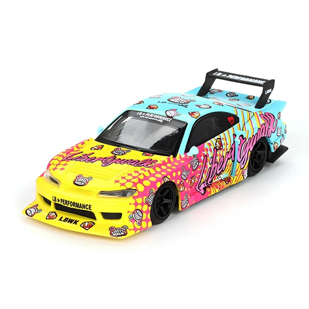 Nessiworld Mini GT 1/64 Nissan LB-Super Silhouette S15 SILVIA LBW Nessiworld Mini GT 1/64 Nissan LB-Super Silhouette S15 SILVIA LBW