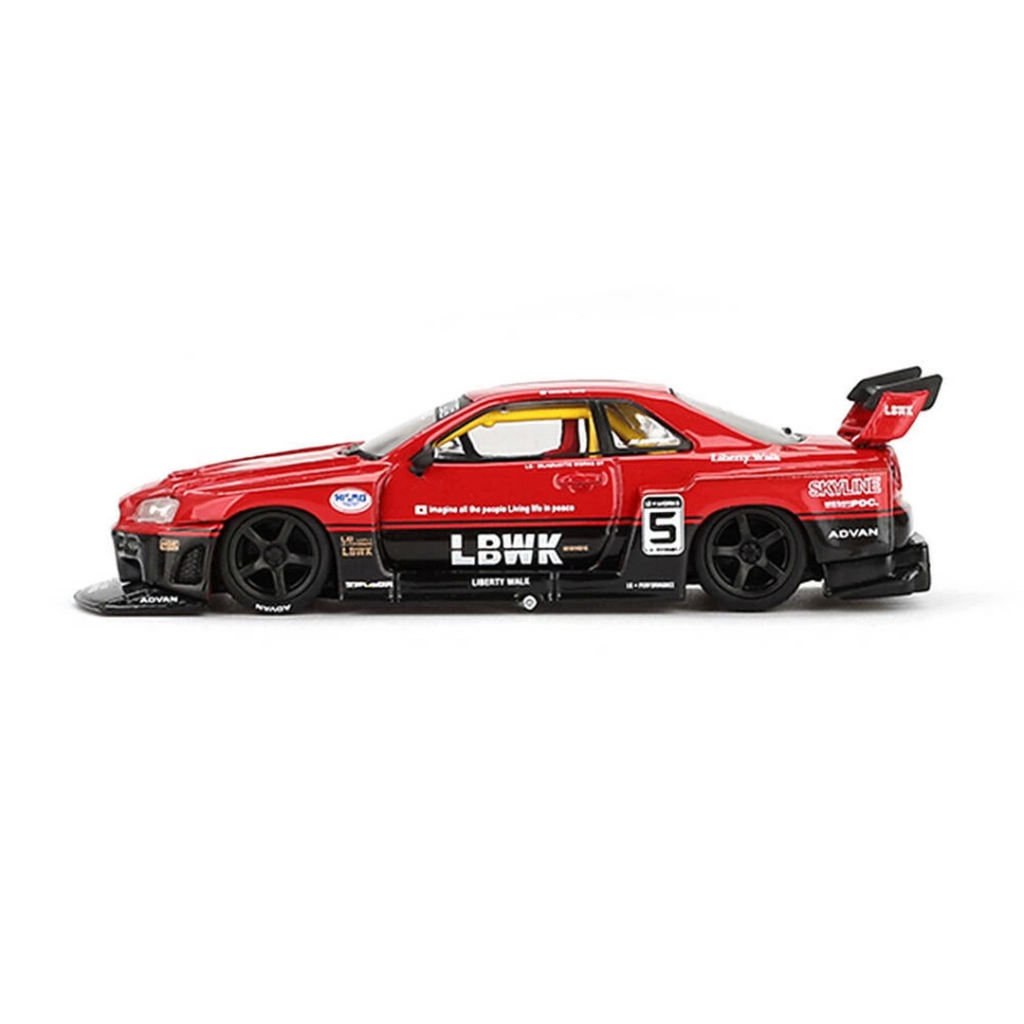 Nessiworld Mini GT 1/64 Nissan LB-ER34 Super Silhouette SKYLINE R