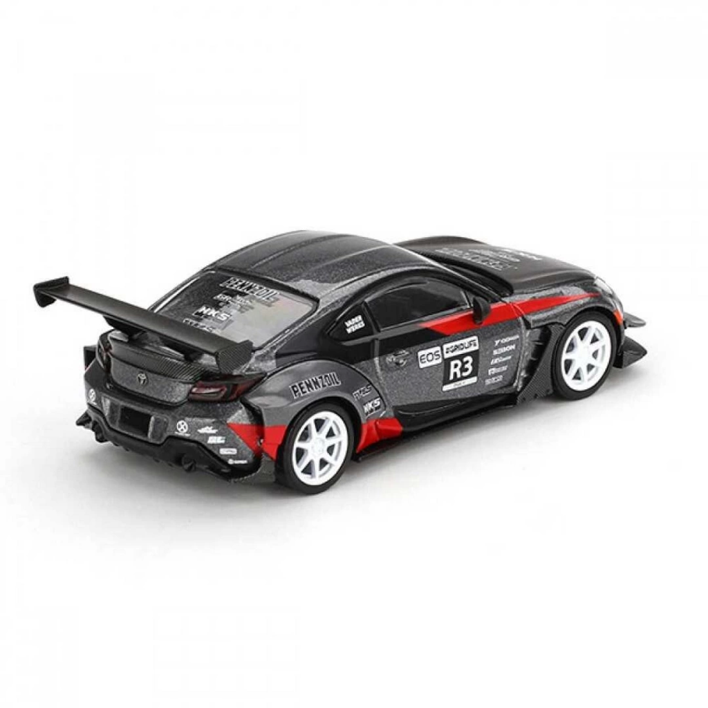 Nessiworld Mini GT 1/64 Toyota GR86 Larry Chen's HKS Turbocharged Nessiworld Mini GT 1/64 Toyota GR86 Larry Chen's HKS Turbocharged