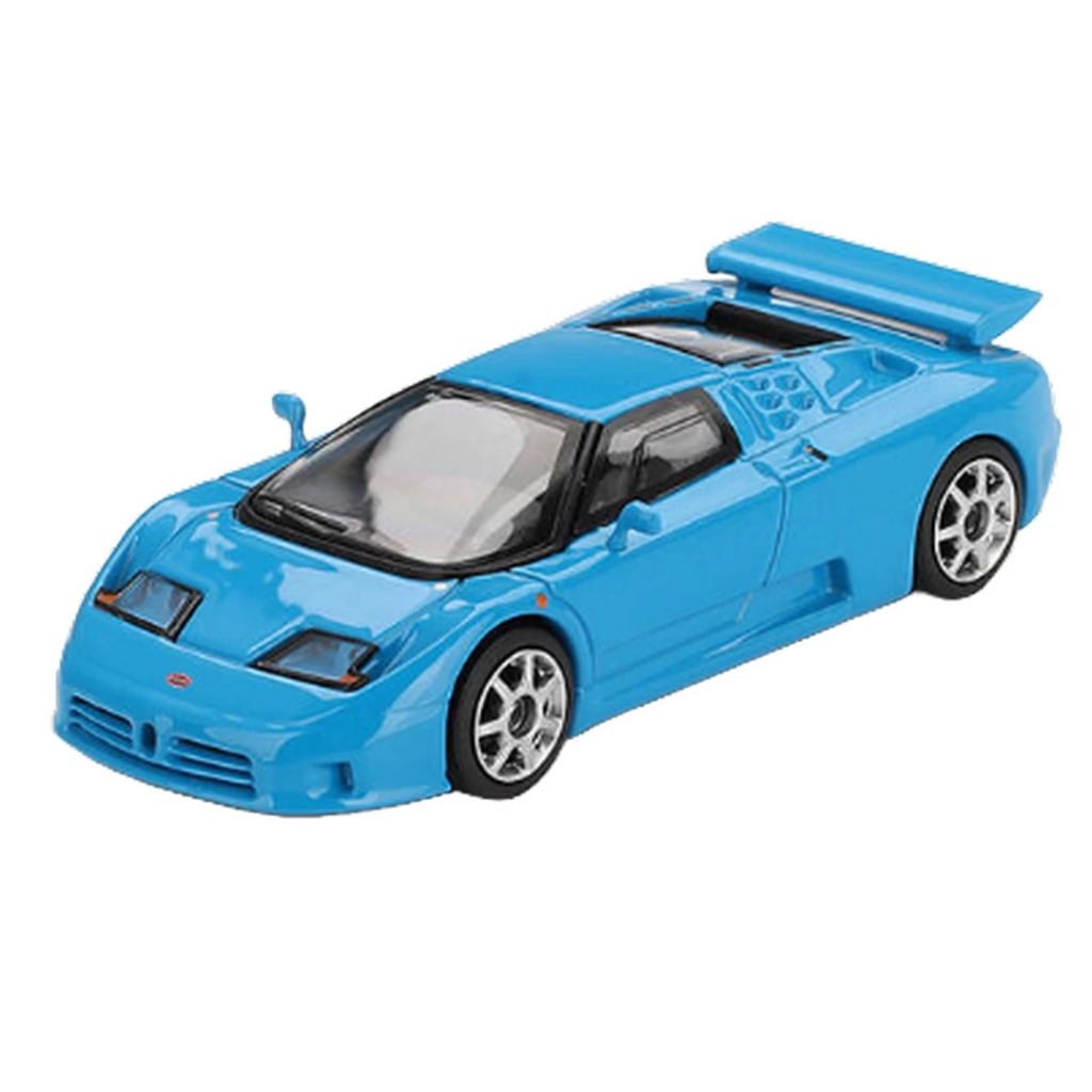 Nessiworld Mini GT 1/64 Bugatti EB110 Super Sport Blu Bugatti Nessiworld Mini GT 1/64 Bugatti EB110 Super Sport Blu Bugatti