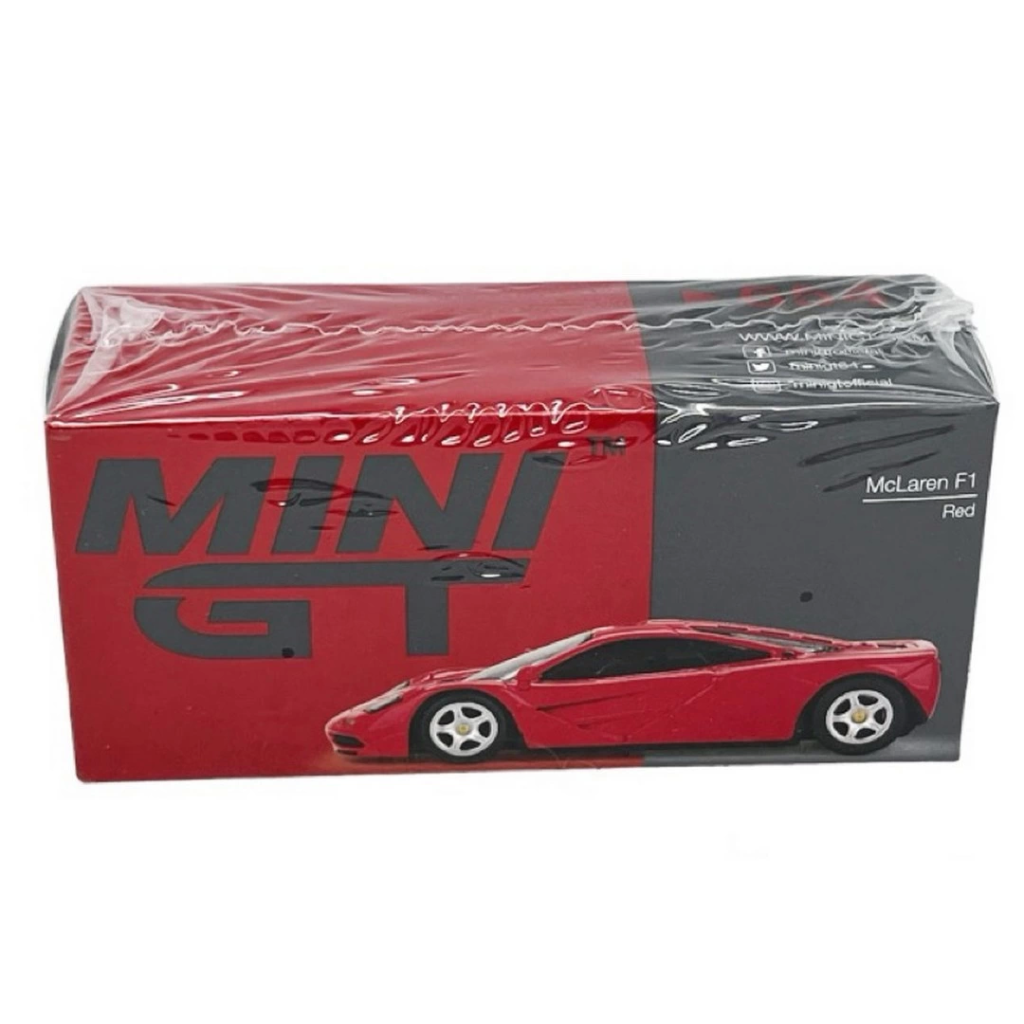 Nessiworld Mini Gt 1:64 McLaren F1 Red Nessiworld Mini Gt 1:64 McLaren F1 Red