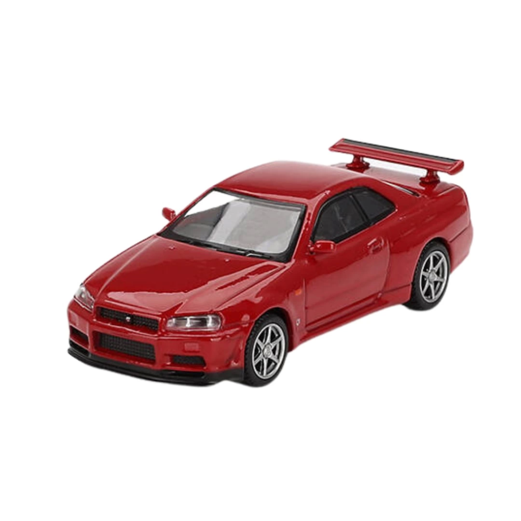 Nessiworld Mini Gt 1/64 Nissan Skyline GT-R(R34) V-SPEC Active Re Nessiworld Mini Gt 1/64 Nissan Skyline GT-R(R34) V-SPEC Active Re