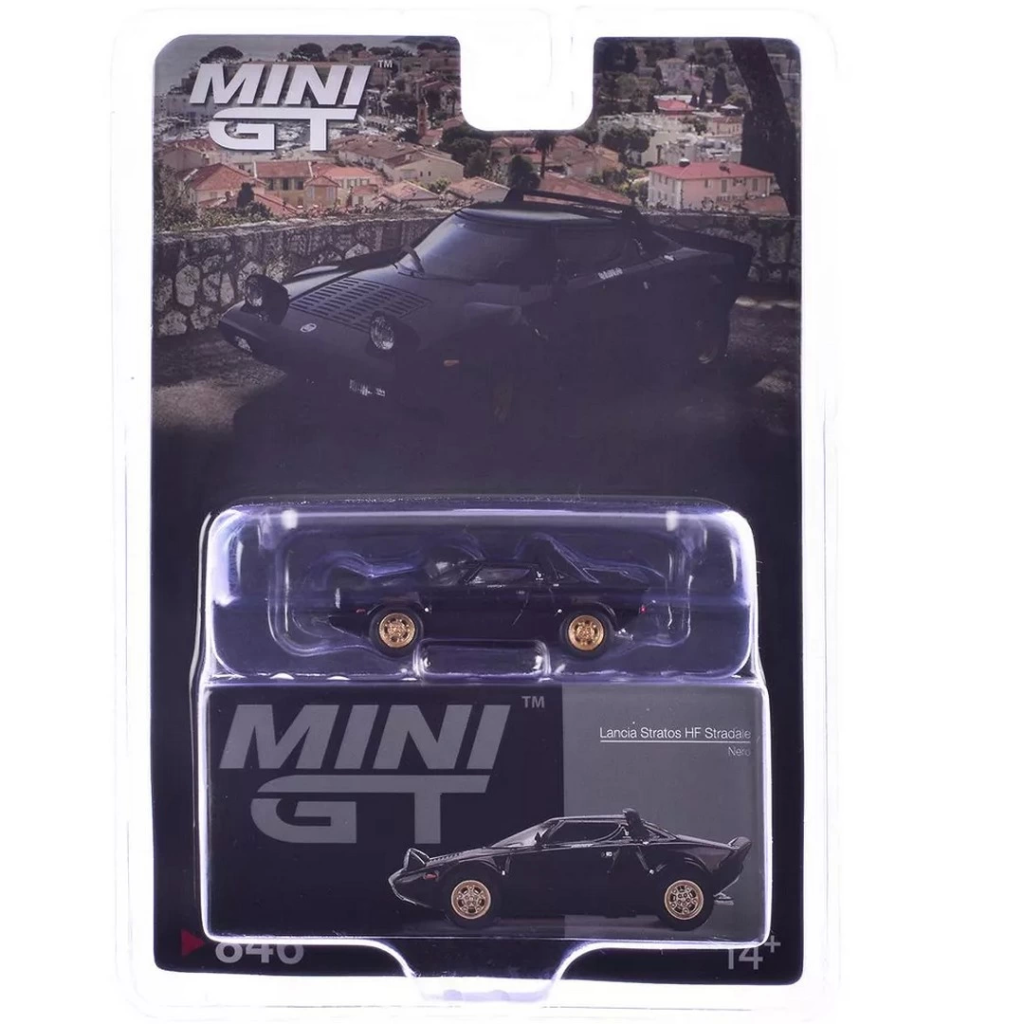 Nessiworld Mini Gt 1:64 Lancia Stratos HF Stradale Nero Nessiworld Mini Gt 1:64 Lancia Stratos HF Stradale Nero