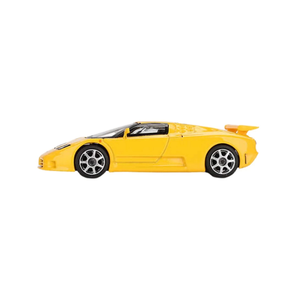 Nessiworld Mini GT 1/64 Bugatti EB110 Super Sport Giallo Bugatti 