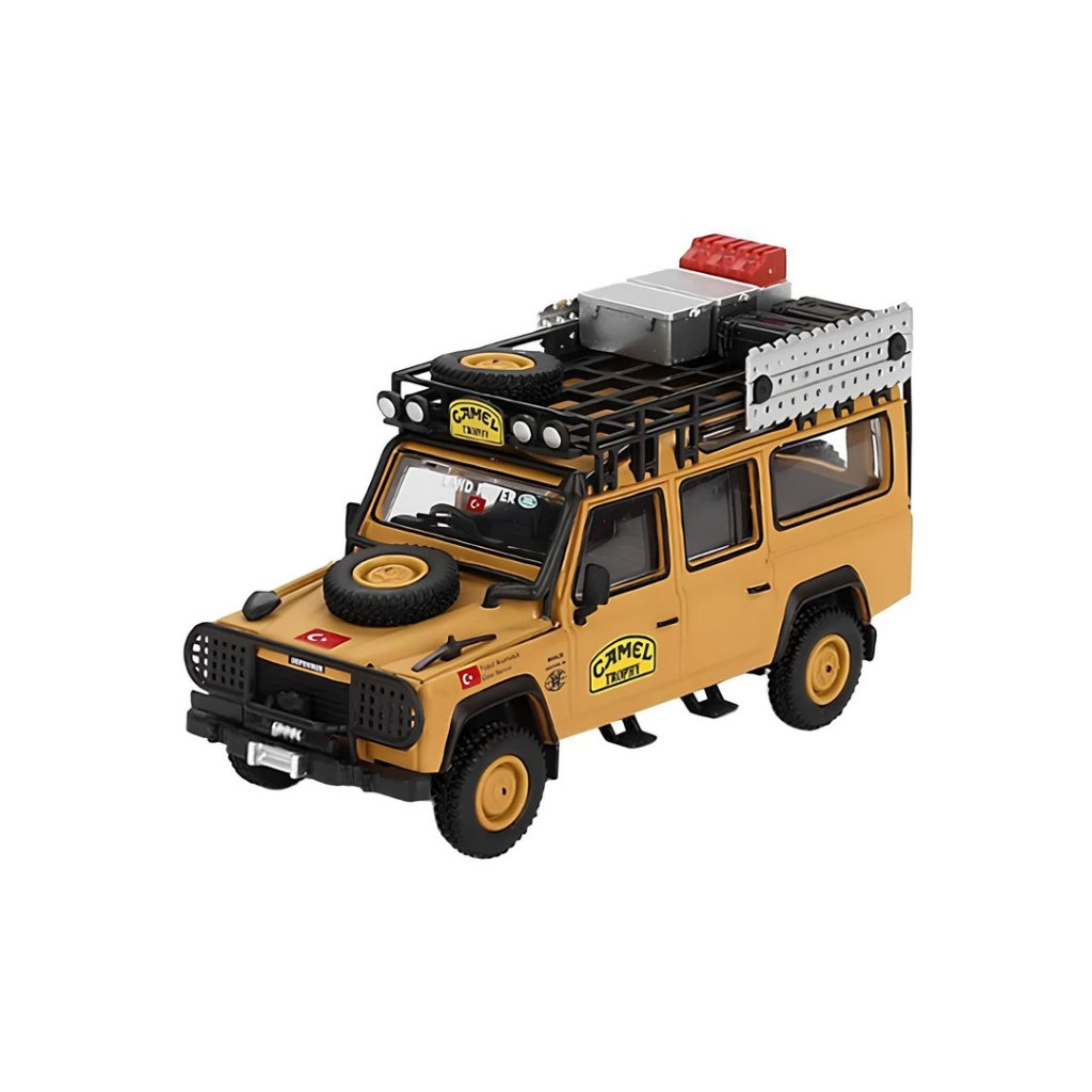 Nessiworld Mini Gt 1/64 Land Rover Defender 110 1989 Camel Trophy