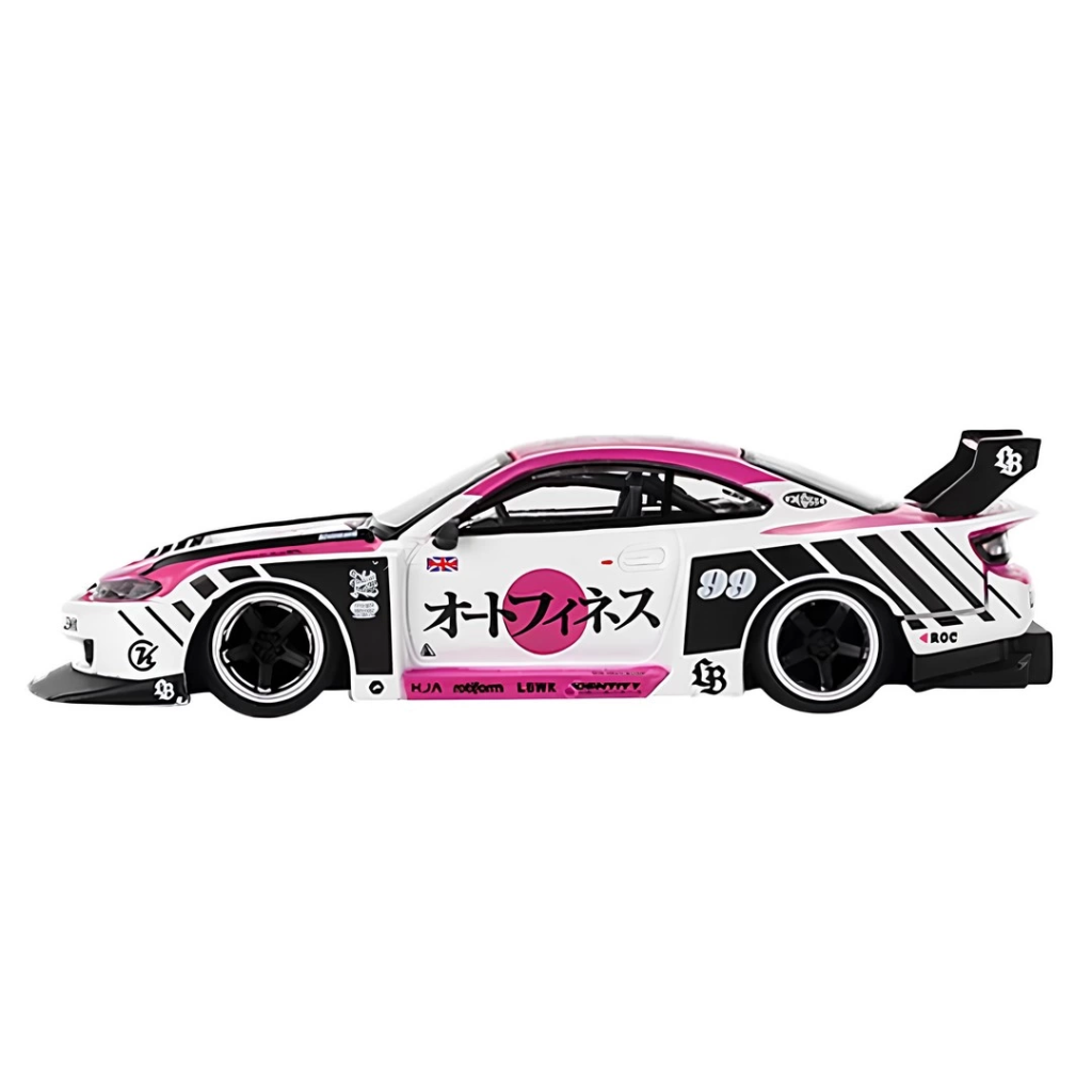 Nessiworld Mini Gt 1/64 Nissan Silvia S15 LB-Super Silhouette Nessiworld Mini Gt 1/64 Nissan Silvia S15 LB-Super Silhouette