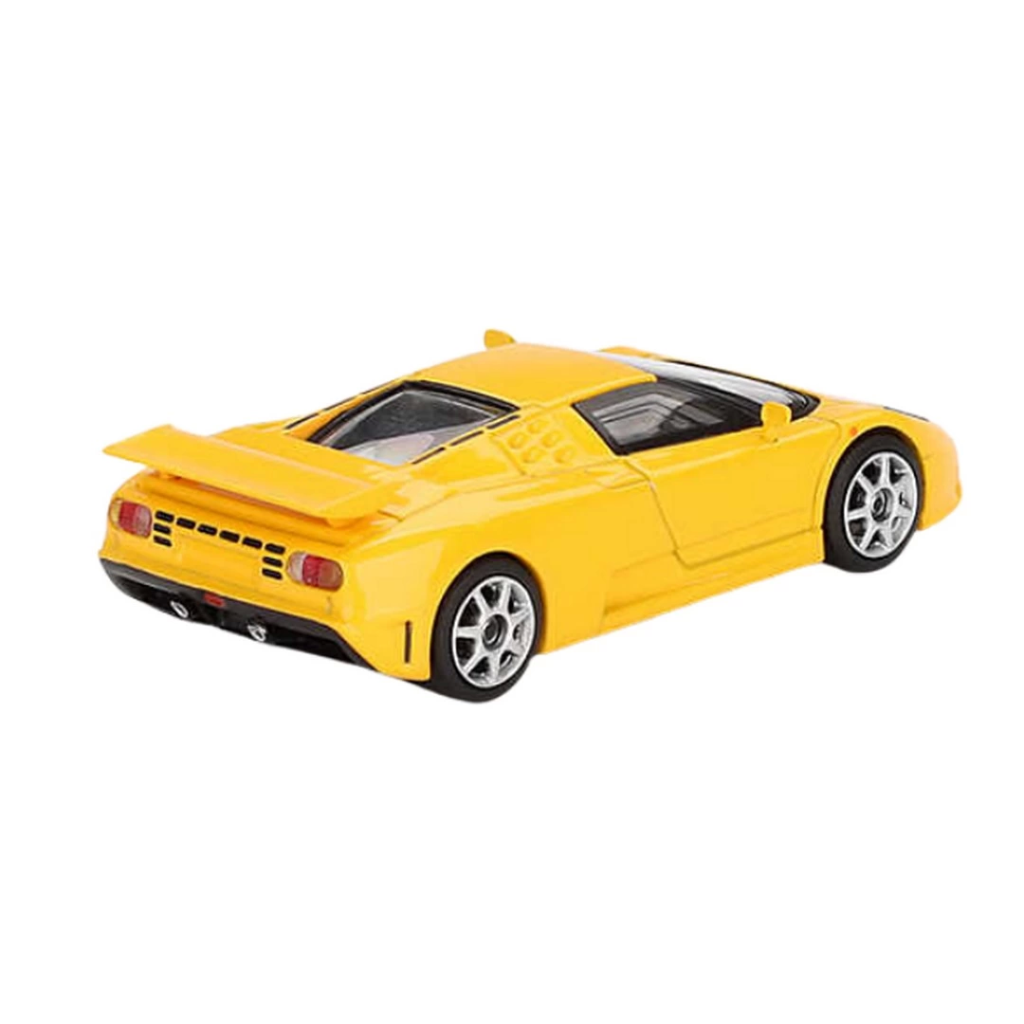 Nessiworld Mini GT 1/64 Bugatti EB110 Super Sport Giallo Bugatti 