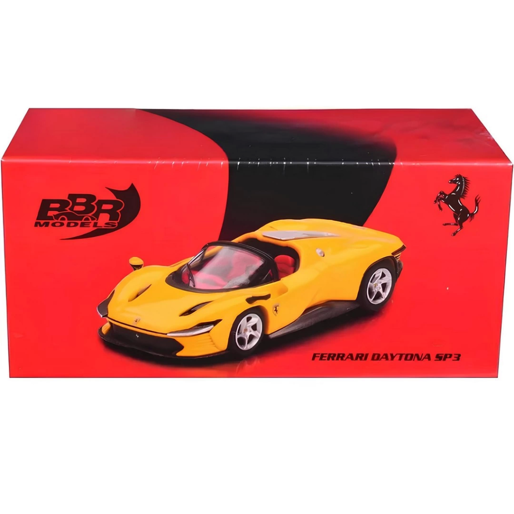Just Cheap Store Nessiworld Mini Gt 1/64 Bbr Ferrari Daytona Sp3 Giallo Modena