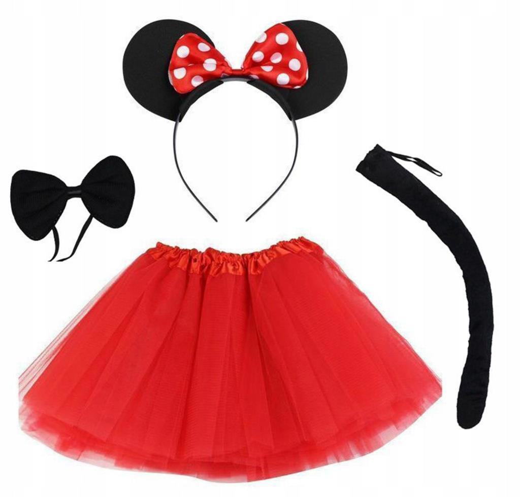 Nessiworld Minnie Mouse Kostüm Seti Etek Taç Kuyruk Papyon Göster Nessiworld Minnie Mouse Kostüm Seti Etek Taç Kuyruk Papyon Göster