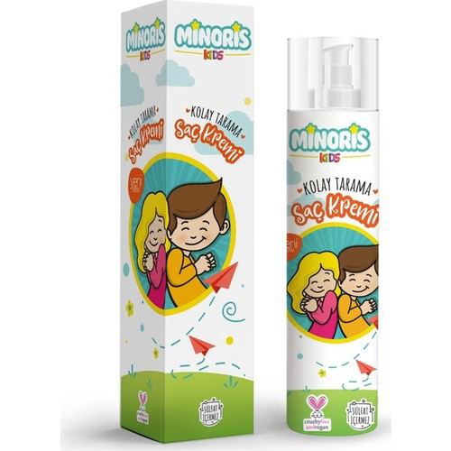 Nessiworld Minoris Kids Organik Kolay Tarama Saç Kremi 200ml Nessiworld Minoris Kids Organik Kolay Tarama Saç Kremi 200ml