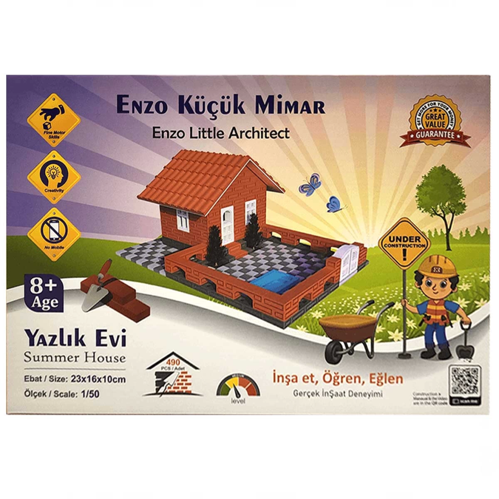 Nessiworld Minyatür Tuğla Yazlık Evi Nessiworld Minyatür Tuğla Yazlık Evi