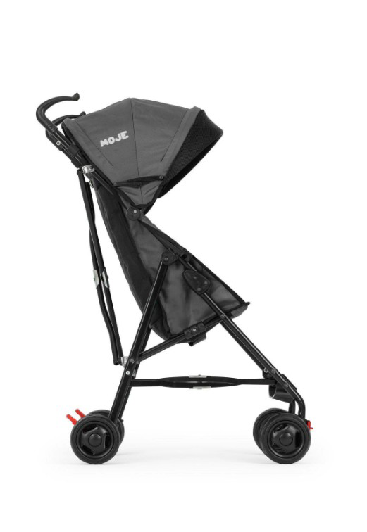 Nessiworld Moje Simple Pratik Baston Bebek Arabası Gri