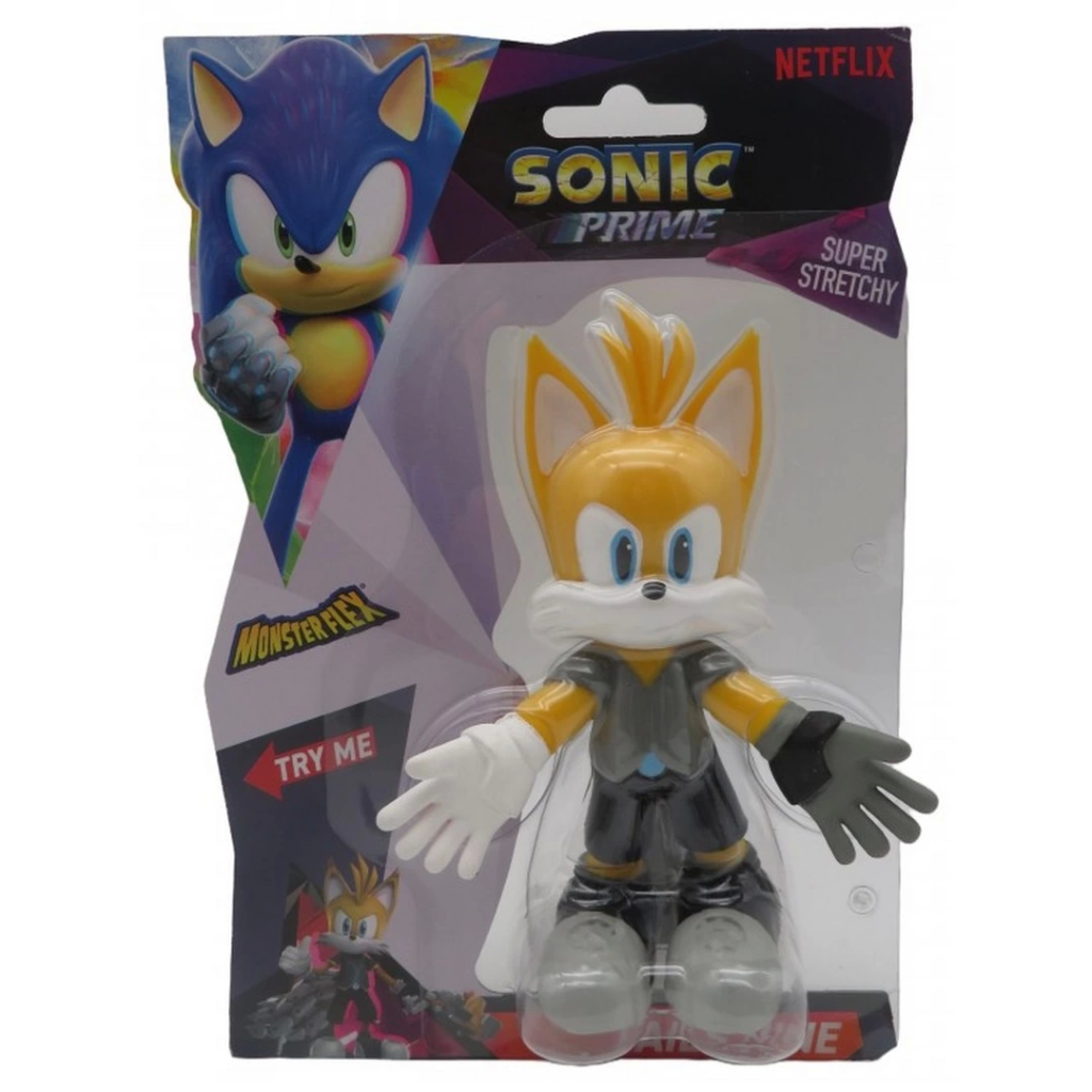 Nessiworld Monsterflex Stretch Süper Esnek Sonic Prime Figür Nessiworld Monsterflex Stretch Süper Esnek Sonic Prime Figür