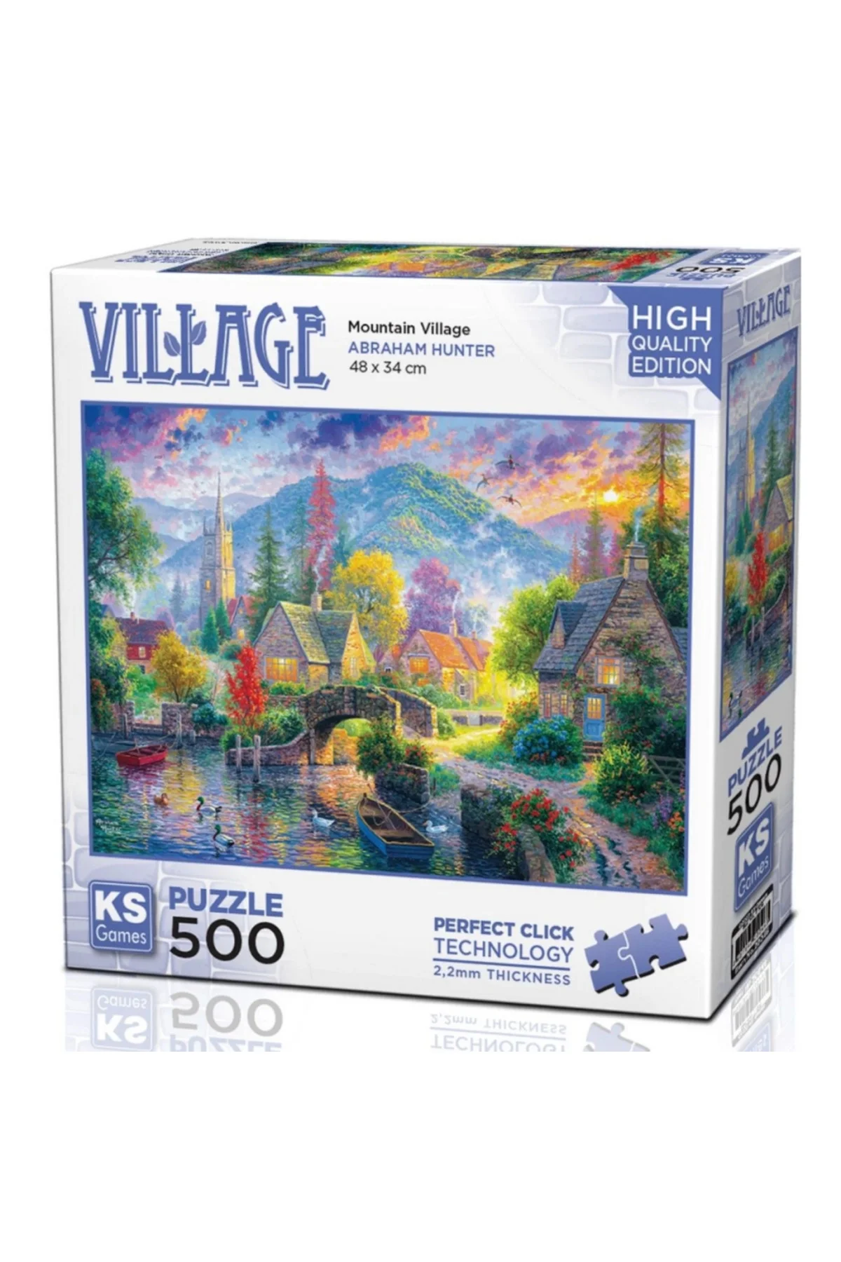 NessiWorld Mountain Village Puzzle 500 Parça 20046