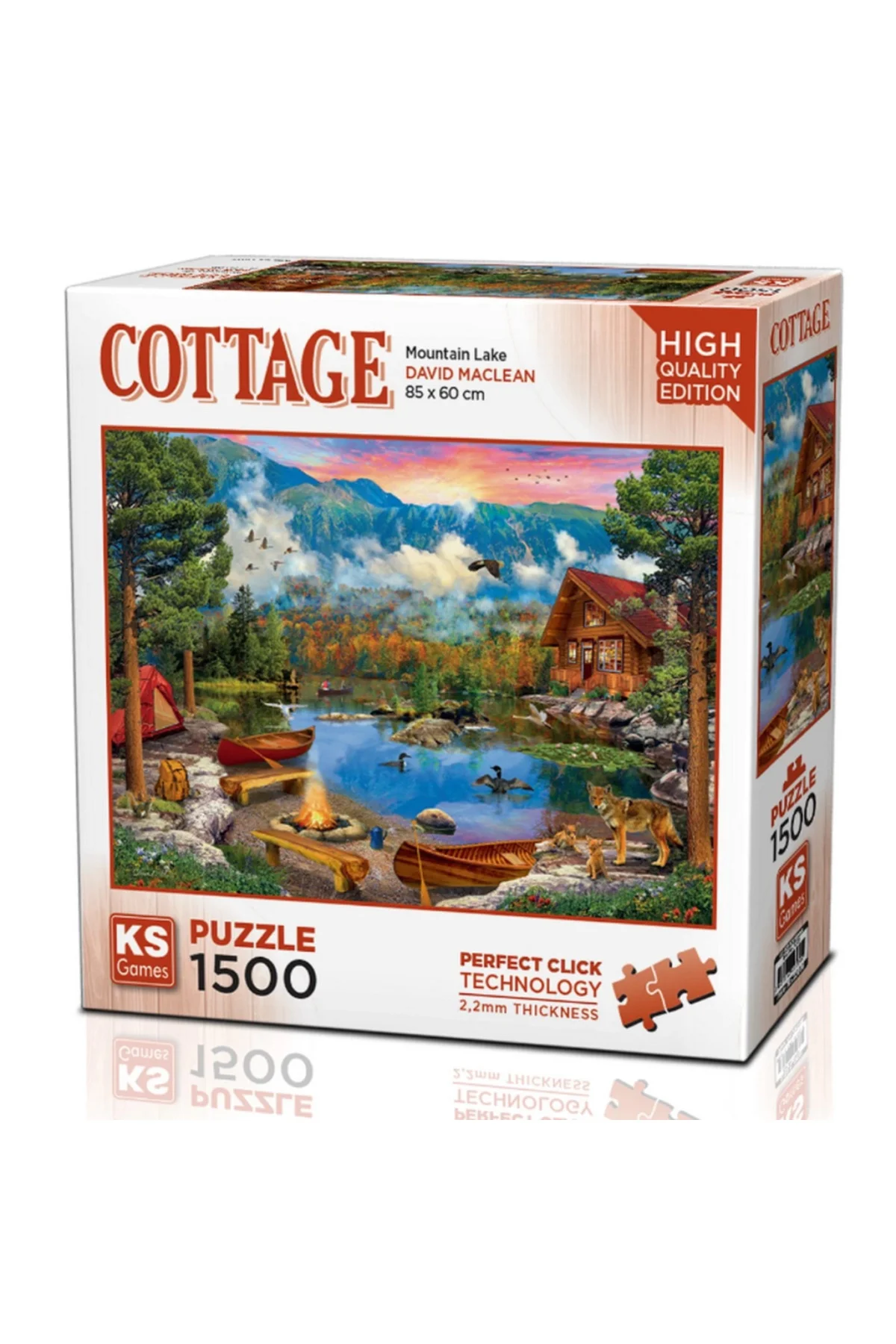 NessiWorld Mountain Lake Puzzle 1500 Parça 22036