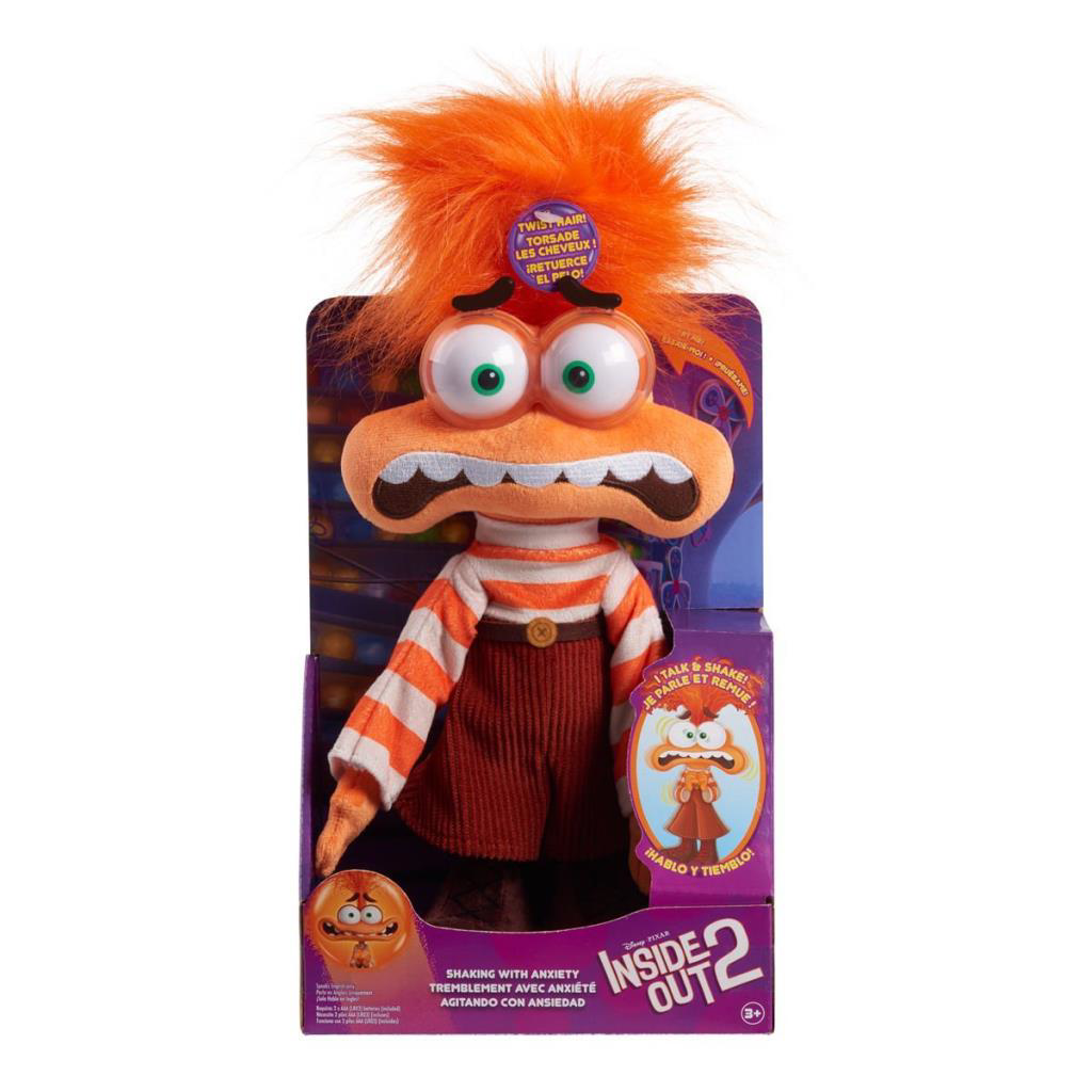 Nessiworld NDN03000 Inside Out 2 - Endişe - Anxiety Sesli ve Hare Nessiworld NDN03000 Inside Out 2 - Endişe - Anxiety Sesli ve Hare