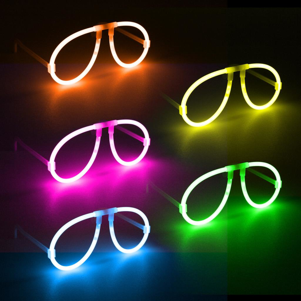 Nessiworld Neon Glow Fosfor Gözlük – Festival &amp; Parti (12&amp