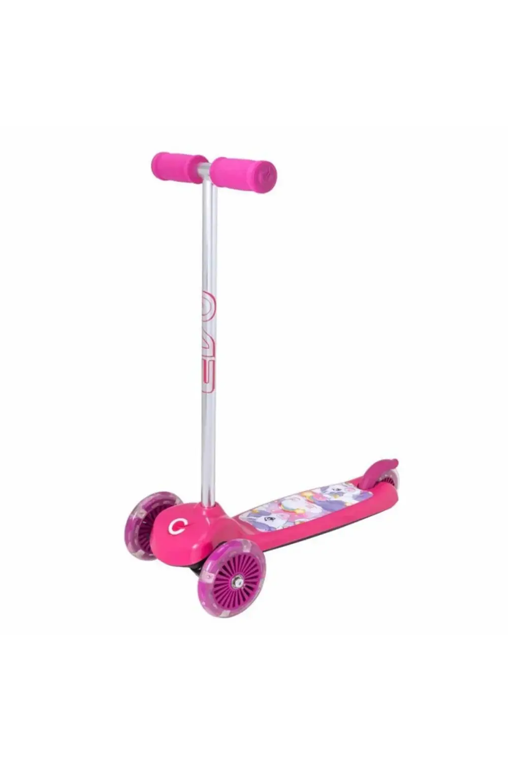 NessiWorld Nessiworld Evo 3 Tekerlekli Unicorn Işıklı Scooter