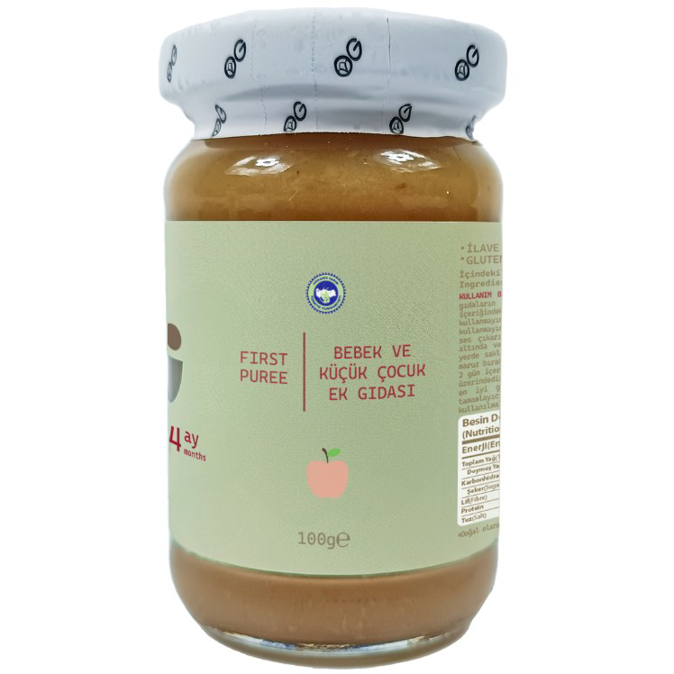 Nessiworld OG Natural Organik Elma Püresi 100 Gr Nessiworld OG Natural Organik Elma Püresi 100 Gr