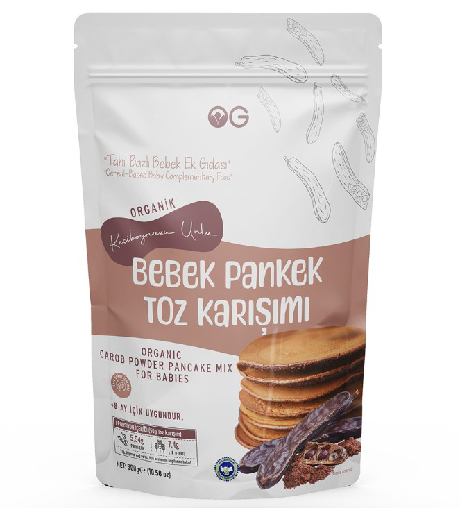 Nessiworld OG Natural Organik Keçiboynuzu Unlu Bebek Pankek Toz K Nessiworld OG Natural Organik Keçiboynuzu Unlu Bebek Pankek Toz K