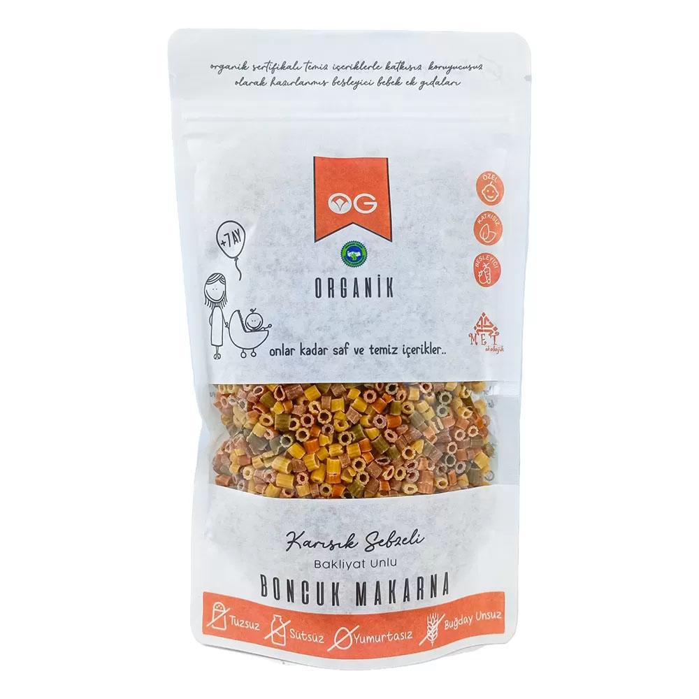 Nessiworld OG Natural Organik Karışık Sebzeli Bakliyat Unlu Boncu