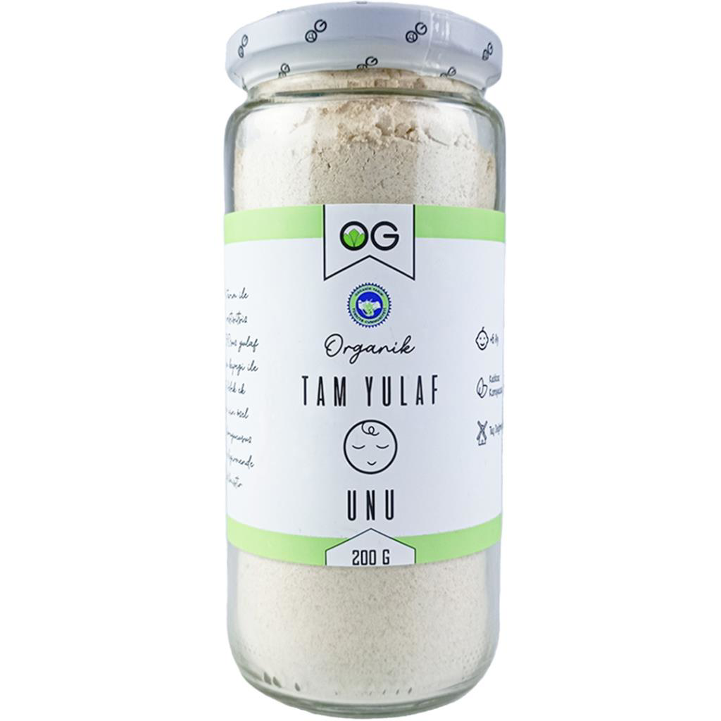 Nessiworld OG Natural Organik Tam Yulaf Unu 200 Gr