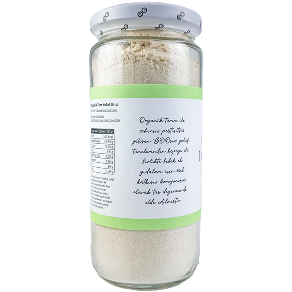 Nessiworld OG Natural Organik Tam Yulaf Unu 200 Gr
