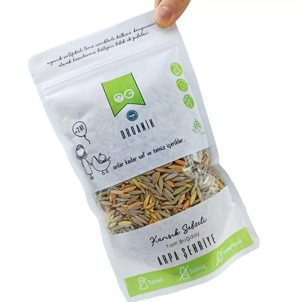 Nessiworld OG Natural Organik Karışık Sebzeli Tam Buğday Arpa Şeh Nessiworld OG Natural Organik Karışık Sebzeli Tam Buğday Arpa Şeh