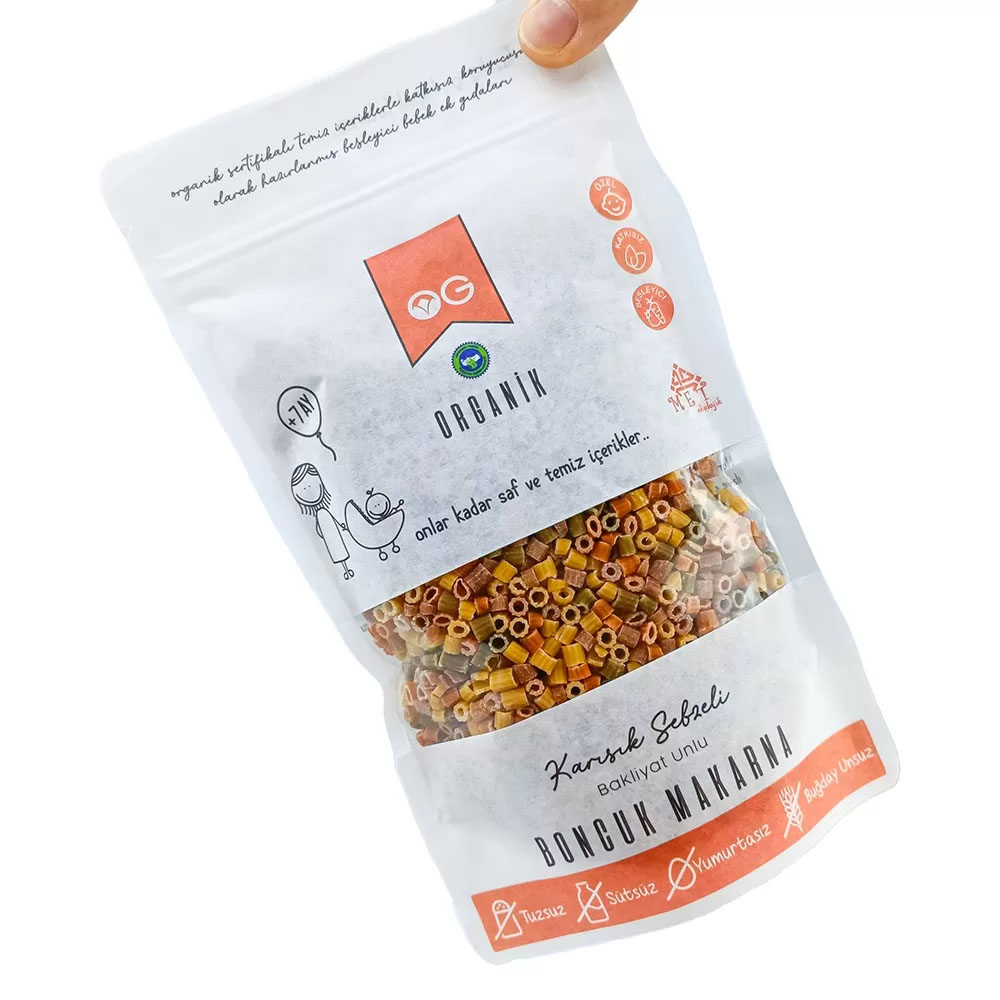 Nessiworld OG Natural Organik Karışık Sebzeli Bakliyat Unlu Boncu