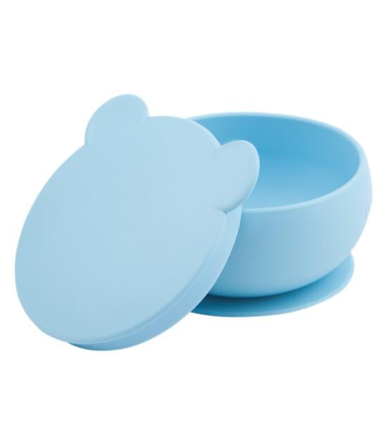 Nessiworld OiOi Silikon Kapaklı Kase Mineral Blue Nessiworld OiOi Silikon Kapaklı Kase Mineral Blue